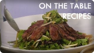 Skirt Steak amp Salad Recipe by Eric Ripert  On The Table Recipes  Reserve Channel [upl. by Asseneg9]