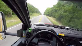 2017 Ford F650 Driving Review [upl. by Adnov]