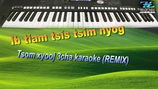 ib tiam tsis tsim nyog  tsom xyooj 3cha karaoke REMIX [upl. by Niret11]