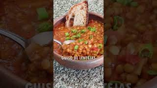 GUISO DE LENTEJAS 🍲 [upl. by Ennahtebazile]