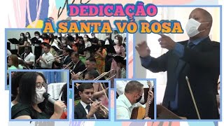 Igreja Apostólica  DEDICAÇÃO À SANTA VÓ ROSA  Coral [upl. by Halimaj]