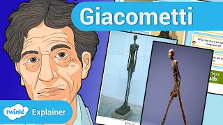 Giacometti  Famous Artists for Kids [upl. by Yuh]