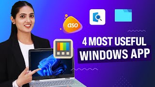 4 MustHave Windows Apps and Software for Any New PC [upl. by Ahsiekit]