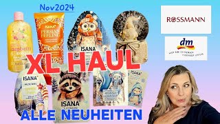 ALLE NEUHEITEN ROSSMANN UND DM HAUL  NOVEMBER 2024 [upl. by Bohrer569]