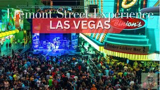 Fremont Street Experience THE PLACE HUNTER JL13 [upl. by Ahsenat]