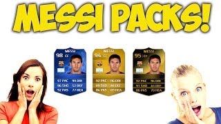 FIFA 14  MESSI PACKS [upl. by Andriette]