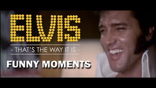 Elvis Presley  Funny Moments 1970 HD [upl. by Nnahaid]