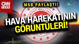 SON DAKİKA 🚨  MSB Kuzey Iraka Yapılan Hava Harekatına Dair Görüntüleri Paylaştı Haber [upl. by Lletnahc]