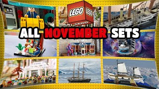 EVERY LEGO Set Coming November 2024 [upl. by Gold156]