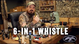 Duck Commander 6in1 Pintail Widgeon Whistle Duck Call Instructional Video [upl. by Tayyebeb164]