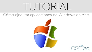 Cómo ejecutar programas de Windows en Mac  macOS [upl. by Eisset28]