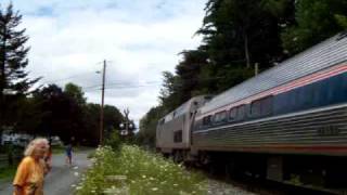 READ DESCRIPTION Duo Of Teenagers Force Amtrak 55 Into Emergency At Amherst MA [upl. by Anen834]