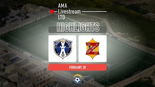 HIGHLIGHTS  Gharb Rangers – Zebbug Rovers  BOV GFA 2nd Division Cup  February 20 [upl. by Leal]