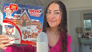 Asmr Kinder Advent Calendar Taste Test [upl. by Retsbew]