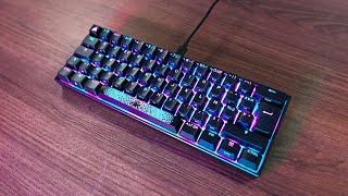 Corsair K65 RGB Mini  Le plus petit Clavier Mécanique Gamer CORSAIR [upl. by Dippold725]