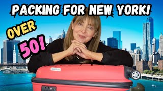 Packing for a New York holiday for Over 50  What I Put In and What I Left Out [upl. by Aneer]