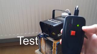 Günstige Nebelmaschine  Beamz S700LED  Review [upl. by Misty588]