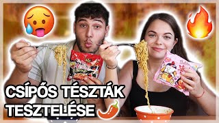 MEGKÓSTOLTUNK MINDEN CSÍPŐS TÉSZTÁT DOMINIKKAL ✨extra szenvedések😵‍💫✨ [upl. by Stefania578]