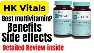 Healthkart HK vitals multivitamin review [upl. by Ecnerat850]