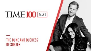 Prince Harry and Meghan Markle  TIME100 Talks [upl. by Domonic]