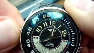 Vulcain Cricket Aviator Diver XTREME Wrist Alarm Watch  Armbandwecker [upl. by Peednam]