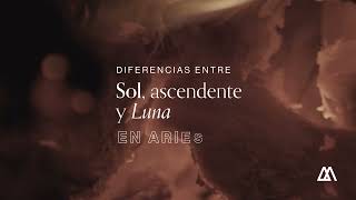 Diferencias entre Sol Luna y ascendente en Aries  Mia Astral [upl. by Selie]