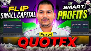 Quotex Small Account Strategy  Binary Options Trading  Avii Rathore [upl. by Wehhtam]