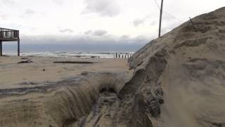 Noreaster Athena Hatteras Island  11812  Rodanthe NC [upl. by Gibb]