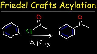 Friedel Crafts Acylation of Benzene Reaction Mechanism [upl. by Loris622]