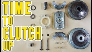 PT05 how to clean a moped variator  peugeot 103 rxc build [upl. by Ellen]