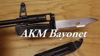 AKM Bayonet  Soviet Multitool [upl. by Yellhsa]