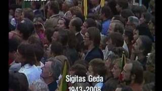 IN MEMORIA SIGITAS GEDA [upl. by Ihcalam]