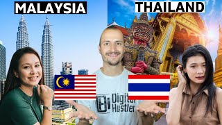 Living in Malaysia VS Thailand  Which is Better [upl. by Idham]