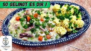 Köstliches Hühnerfrikassee DDR Rezept [upl. by Odlanier]