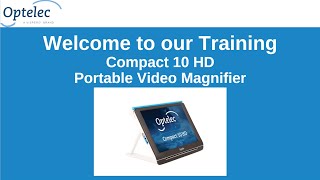 Compact 10 HD Portable Video Magnifier  Full Webinar [upl. by Rabma845]