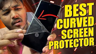 Curved Screen Protector Tempered Glass Easy Installation OnePlus Curved Screen Protector [upl. by Eimor835]