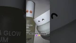 💛🫶🏻💜 shortsvideo skincare lolovegan koreanskincare vitaglow skincareroutine bestplayer [upl. by Keare291]