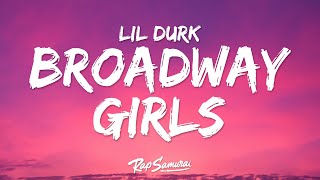 Lil Durk Morgan Wallen  Broadway Girls Lyrics [upl. by Elon]