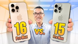 So sánh chi tiết iPhone 16 Pro Max và iPhone 15 Pro Max 2 khác biệt không quá quan trọng [upl. by Libove]