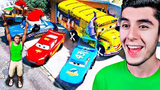 ROBANDO COCHES de CARS en GTA 5 Mods [upl. by Stella]