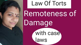 Remoteness of DamageLaw of TortsLegal ReasoningCLATKLEEMalayalamLLB Contributory Negligence [upl. by Elpmid]