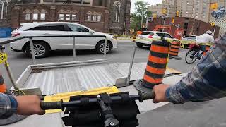 Wednesday Bike ride in Downtown Toronto with the Tyrant Legacy Fixed Gear [upl. by Dove584]