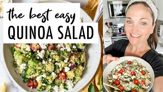 Easy Quinoa Salad [upl. by Johnette392]