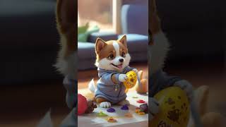 Little Shibas Toy Shopping Adventure 🐕🎁 shiba cutedog playtimefun happypuppy [upl. by Luhey874]