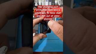 Charging Port Protection Lock mobile smartphone samsung tech reels nostalgia old [upl. by Htir]