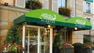 Hotel Acanthe  Boulogne Billancourt Paris France [upl. by Notsahc832]