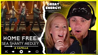 HOME FREE quotSea Shanty Medleyquot  Audio Engineer amp Musician Reacts [upl. by Yelloh]