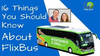 16 Things You Should Know About FlixBus in Europe [upl. by Affra]