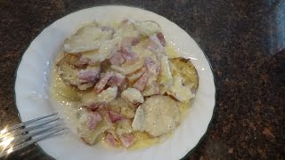 Ham and Scalloped Potatoes [upl. by Armahs]