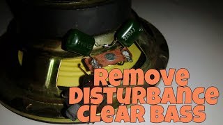 How to Remove Disturbance from Sound using PF and choke coil  Get Clear Bass [upl. by Hannaoj]